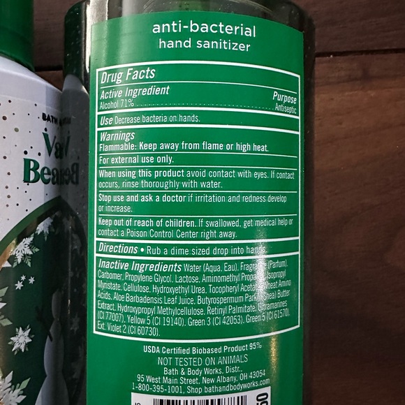 Bath & Body Works Vanilla Bean Noel Set - Picture 3 of 6